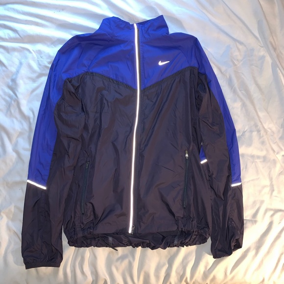 nike purple and blue windbreaker